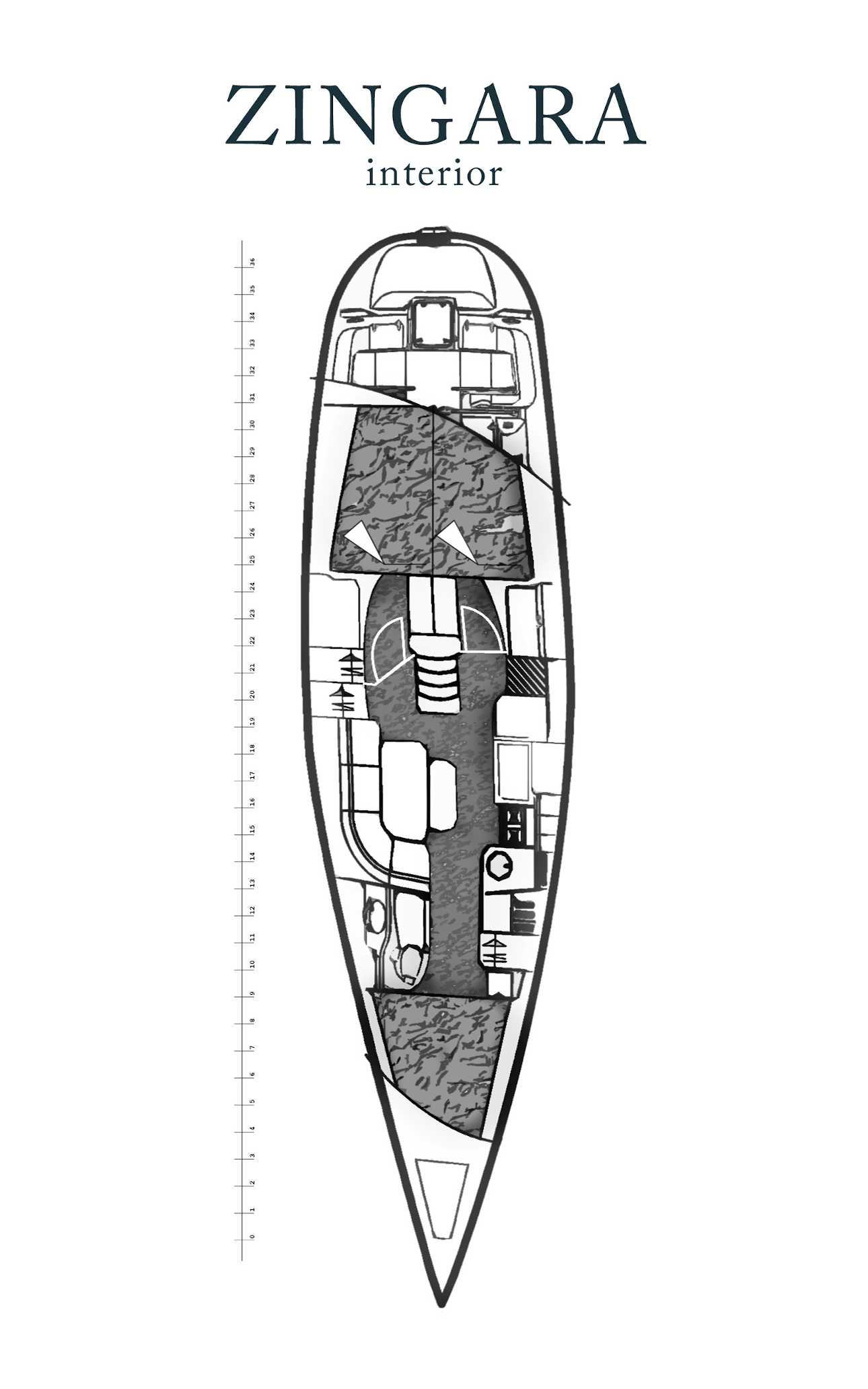 Zingara - inside layout